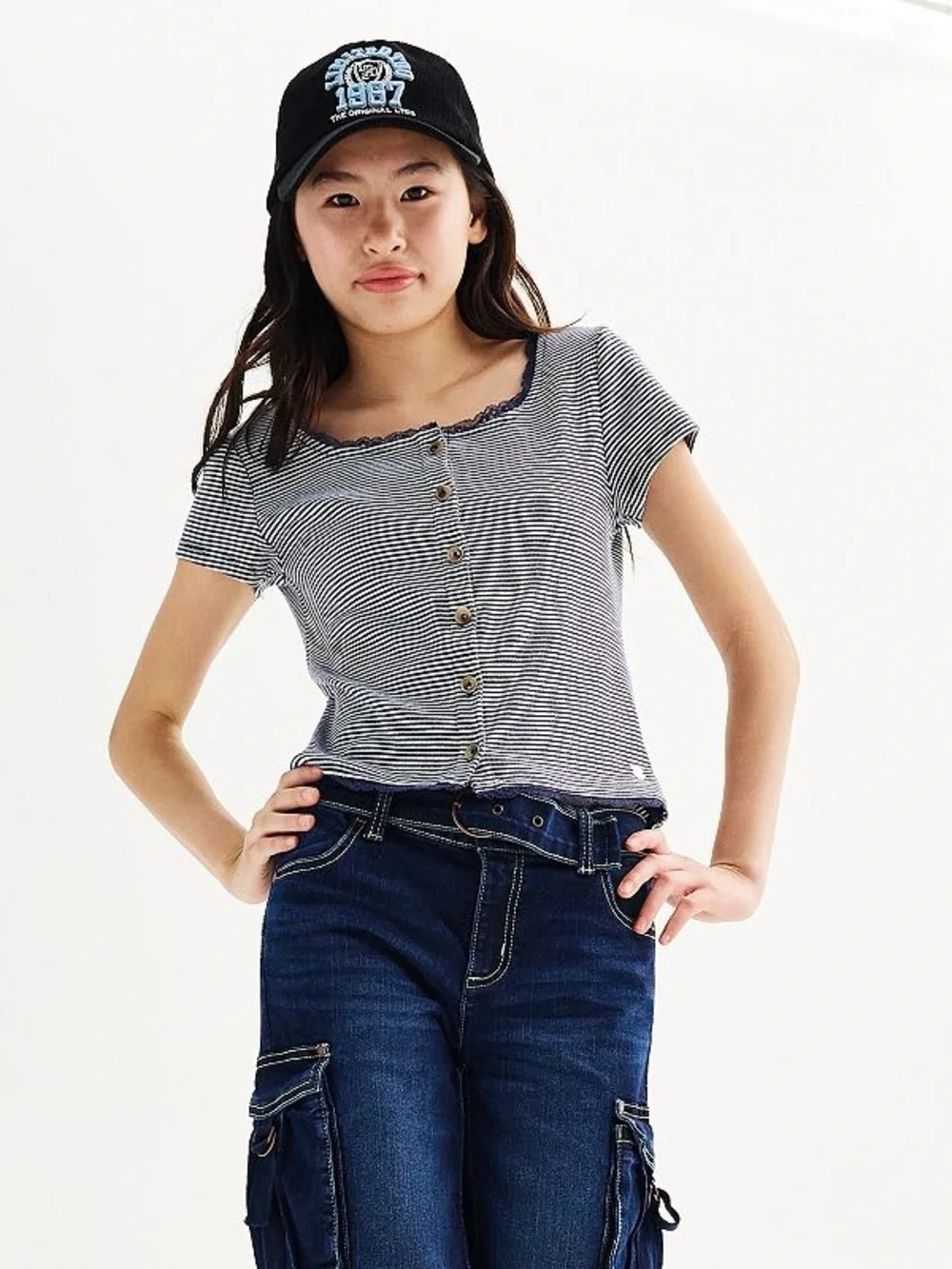 Girls Limited Too Embroidered Baseball Caps